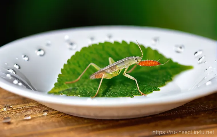 곤충 먹이 종류 - **Prompt:** A vibrant, macro-level shot showcasing a diverse and balanced meal laid out for various ...